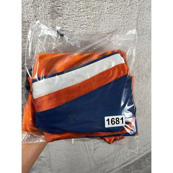 Nike Reversible Basketball Shorts Men’s Large Blue Orange White Mesh Athletic - Picture 16 of 16